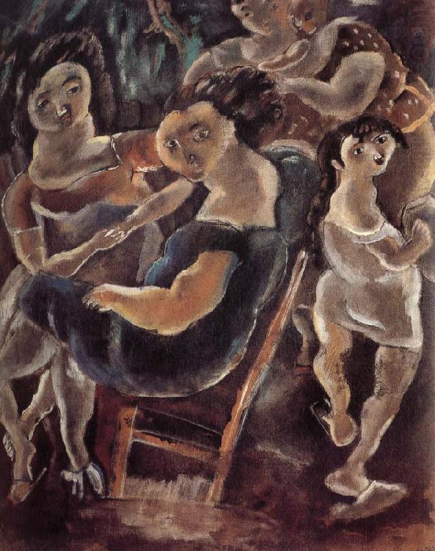 Drinking tea, Jules Pascin